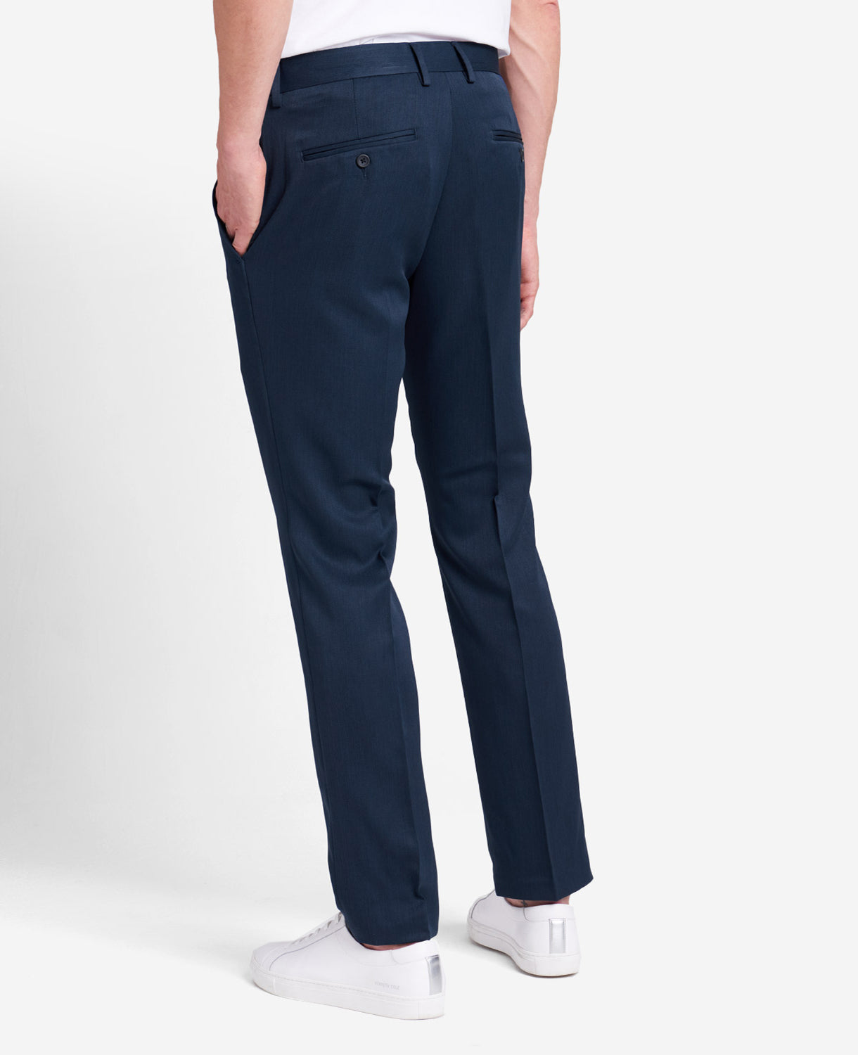 Kenneth Cole Shop Urban Heather Slim-Fit Dress Pant – Blue | Kenneth Cole | BLUE