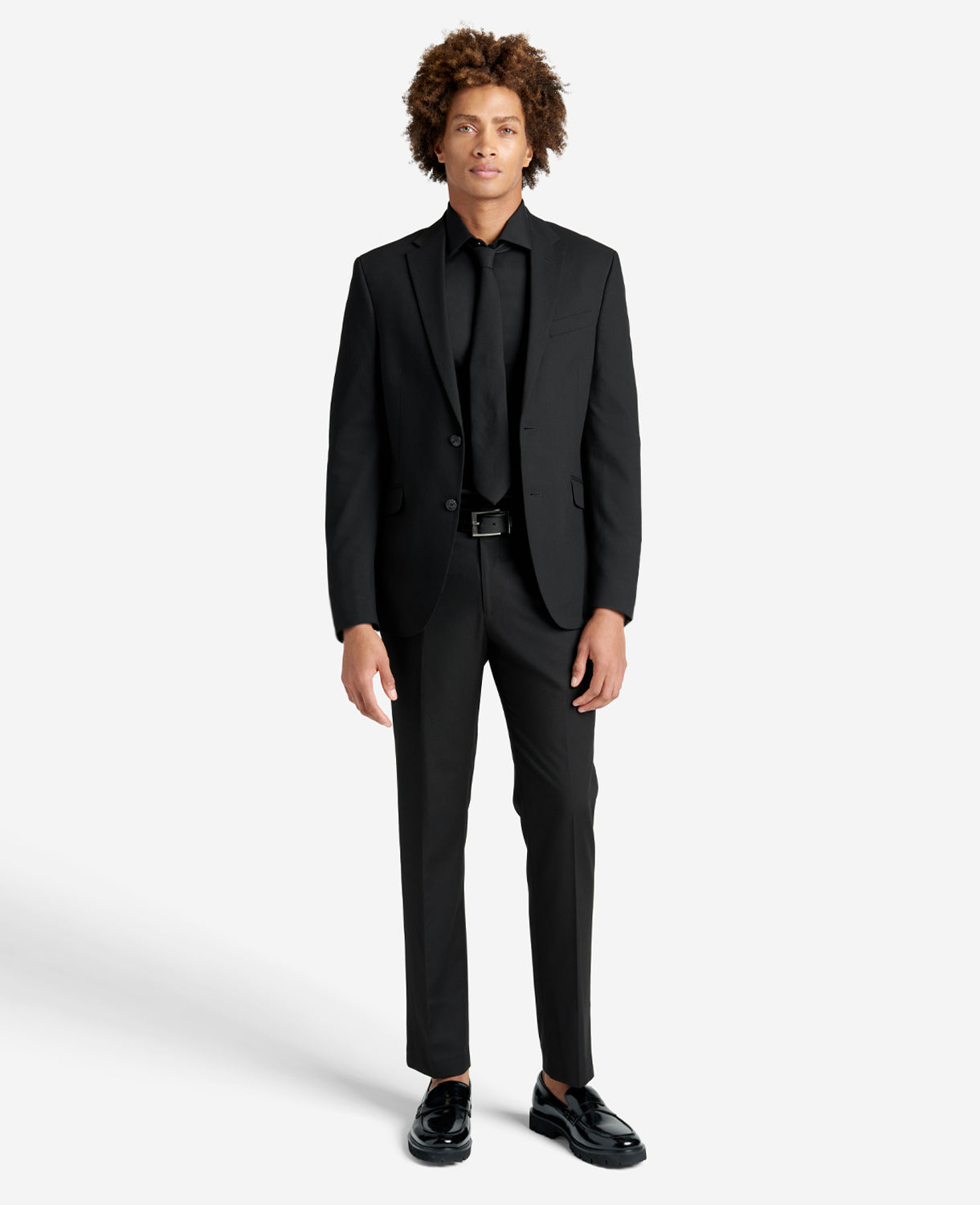 Kenneth Cole Shop Men’s Slim Fit Stretch Dress Shirt – Black | Kenneth Cole | BLACK