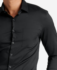 Kenneth Cole Shop Men’s Slim Fit Stretch Dress Shirt – Black | Kenneth Cole | BLACK