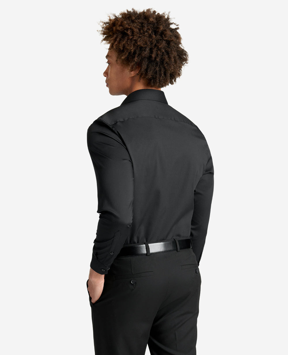 Kenneth Cole Shop Men’s Slim Fit Stretch Dress Shirt – Black | Kenneth Cole | BLACK