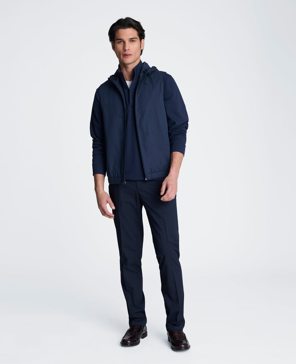 Kenneth Cole Gathered Bottom Vest | NAVY