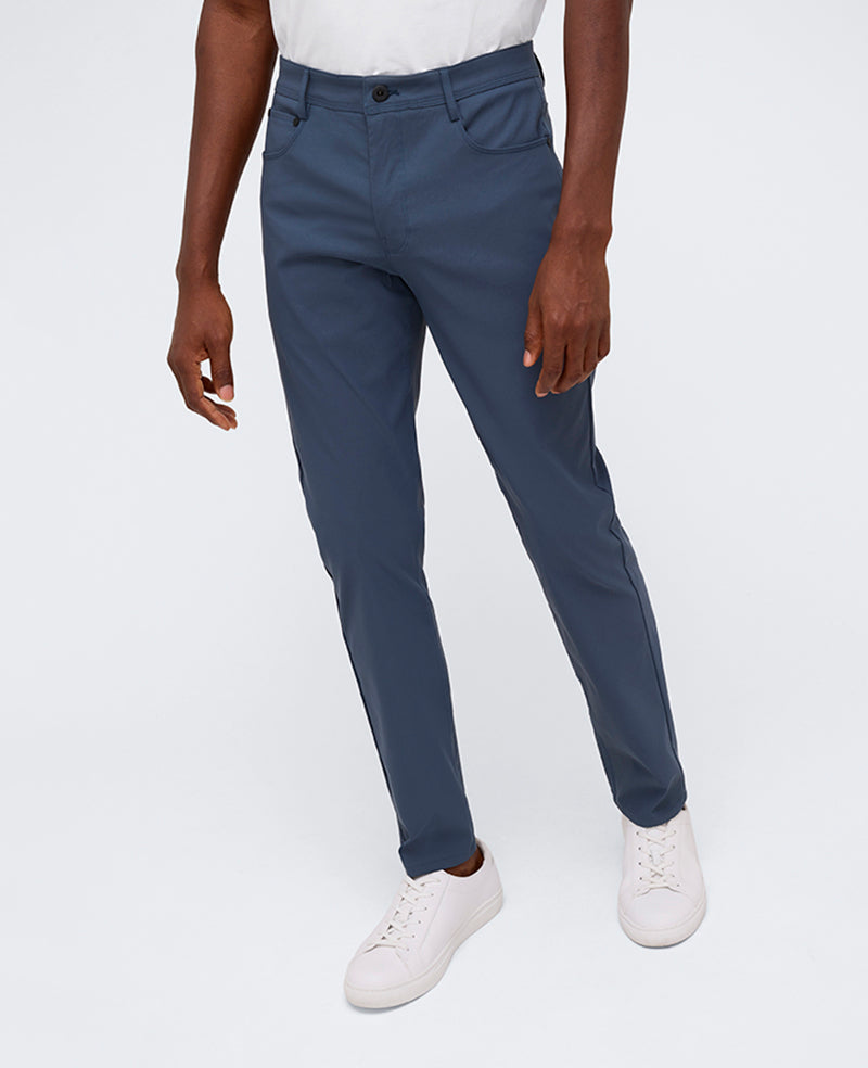 Kenneth Cole Shop Slim Tapered Flex 5-Pocket Pant – Teal | Kenneth Cole | TEAL