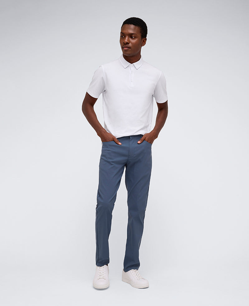 Kenneth Cole Shop Slim Tapered Flex 5-Pocket Pant – Teal | Kenneth Cole | TEAL
