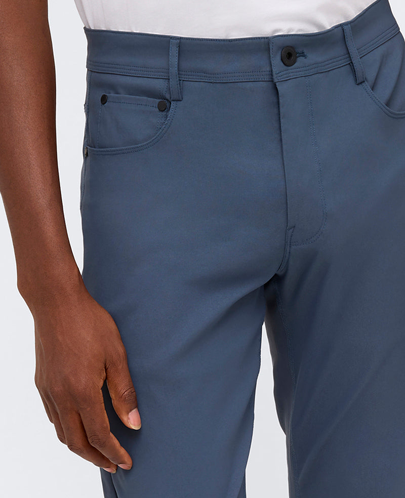Kenneth Cole Shop Slim Tapered Flex 5-Pocket Pant – Teal | Kenneth Cole | TEAL