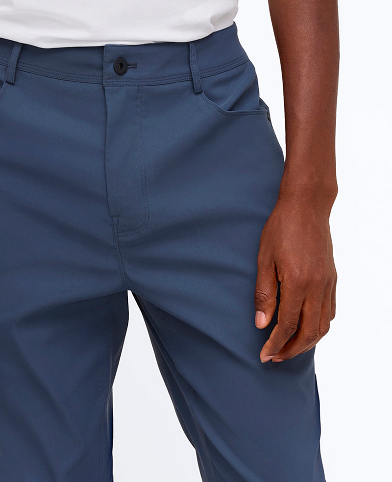 Kenneth Cole Shop Original Slim 5-Pocket Pant in Teal | Kenneth Cole | TEAL