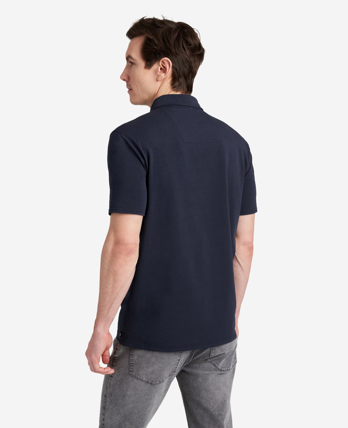 Kenneth Cole Shop Navy Performance Polo – Stretch Cotton Comfort | KC | NAVY