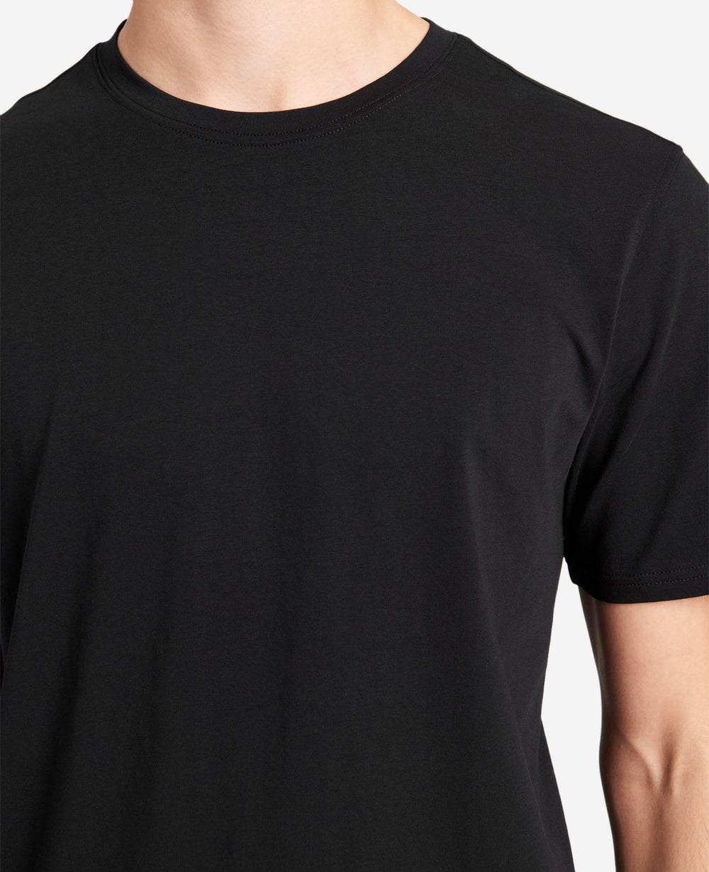 Kenneth Cole Men's Black Performance Crew Neck T-Shirt | Kenneth Cole | BLACK