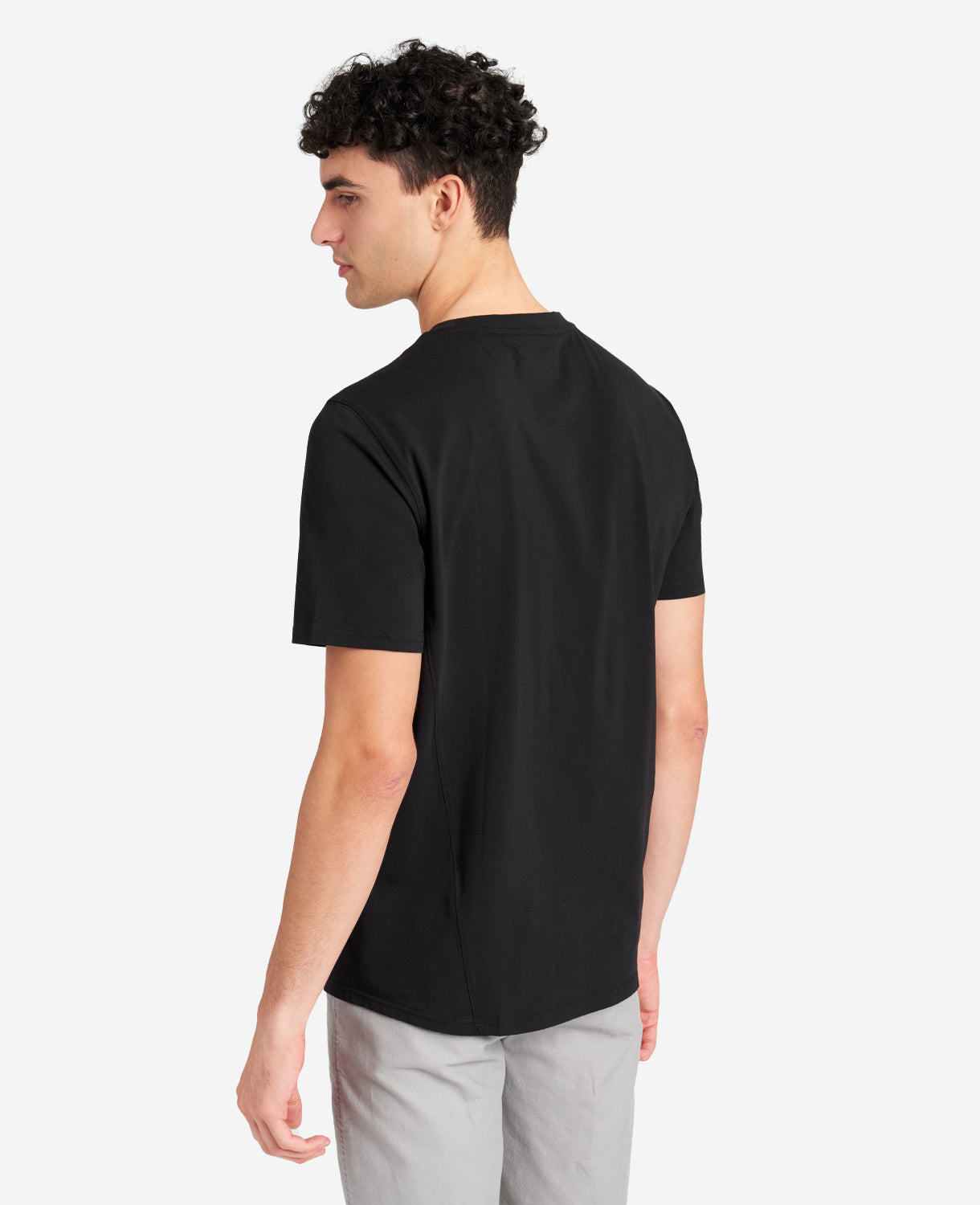 Kenneth Cole Men's Black Performance Crew Neck T-Shirt | Kenneth Cole | BLACK