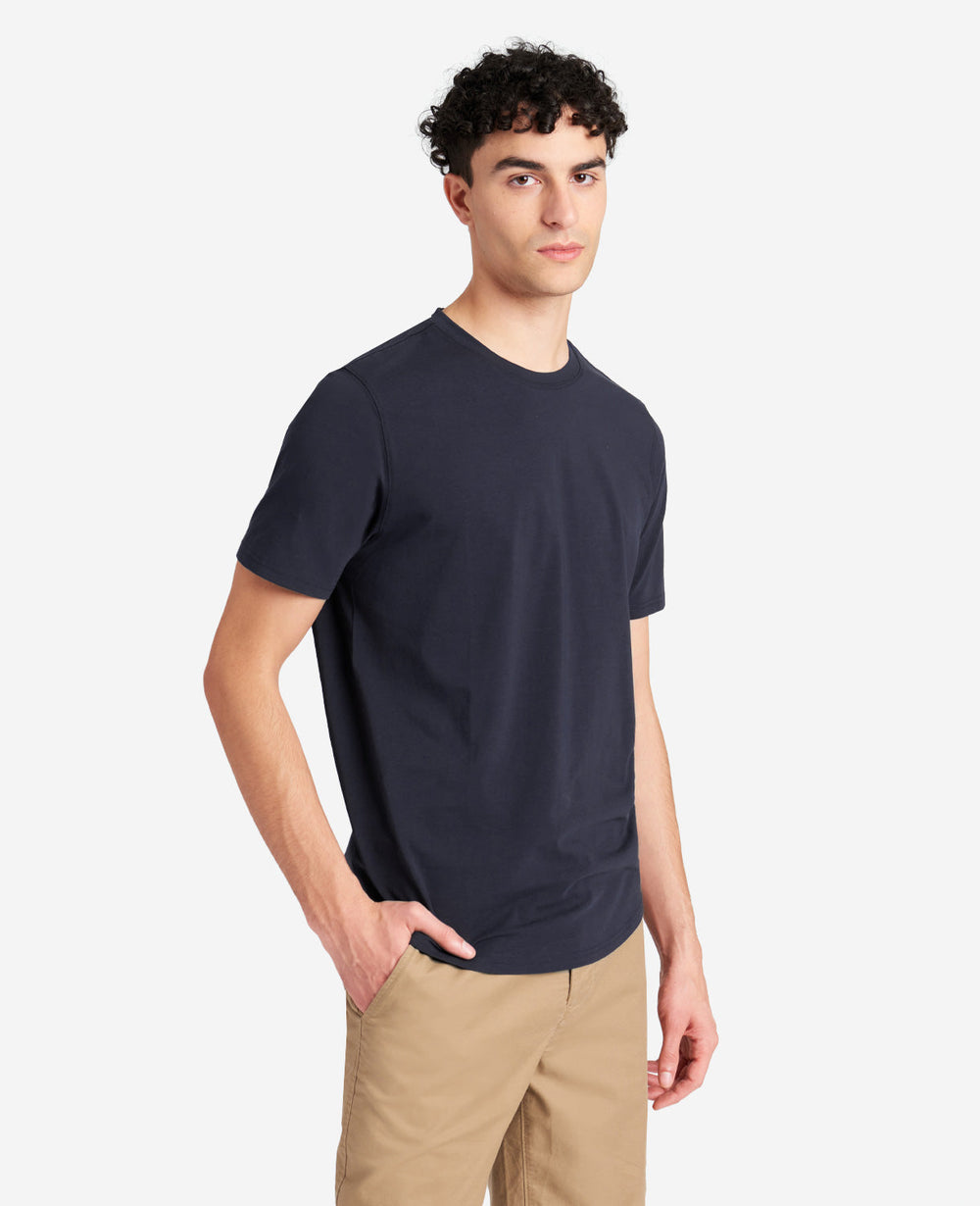 Kenneth Cole Shop Navy Performance Crew Neck T-Shirt | Kenneth Cole | NAVY