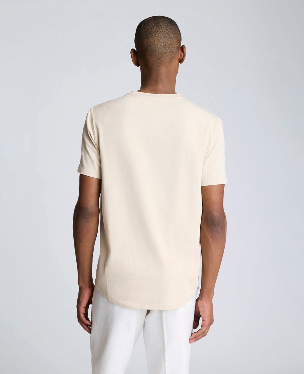 Kenneth Cole The Performance Crew Neck T-Shirt | TAN