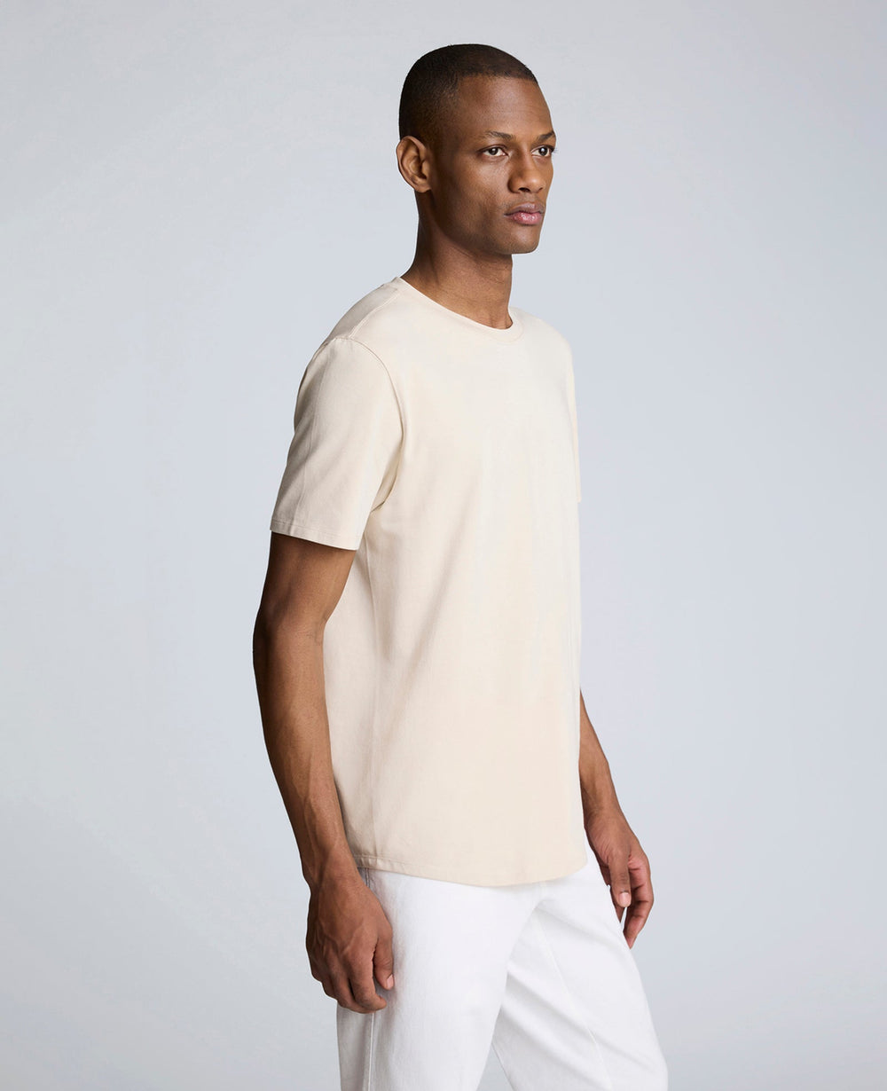 Kenneth Cole The Performance Crew Neck T-Shirt | TAN