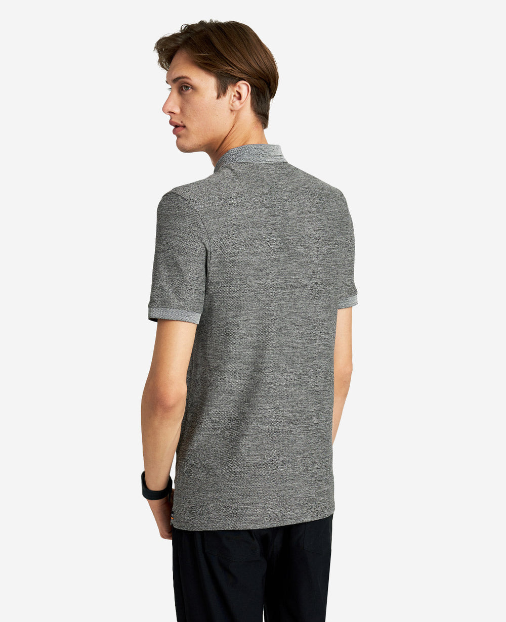 Kenneth Cole Kenneth Cole Zip-Up Knit Polo, Comfort & Style | Kenneth Cole | GREY HEATHER