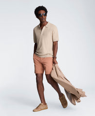 Kenneth Cole Sweater Polo | TAN MIX