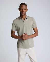 Kenneth Cole Shop Sage Two-Toned Knit Polo – Soft, Stretchy & Breathable | SAGE