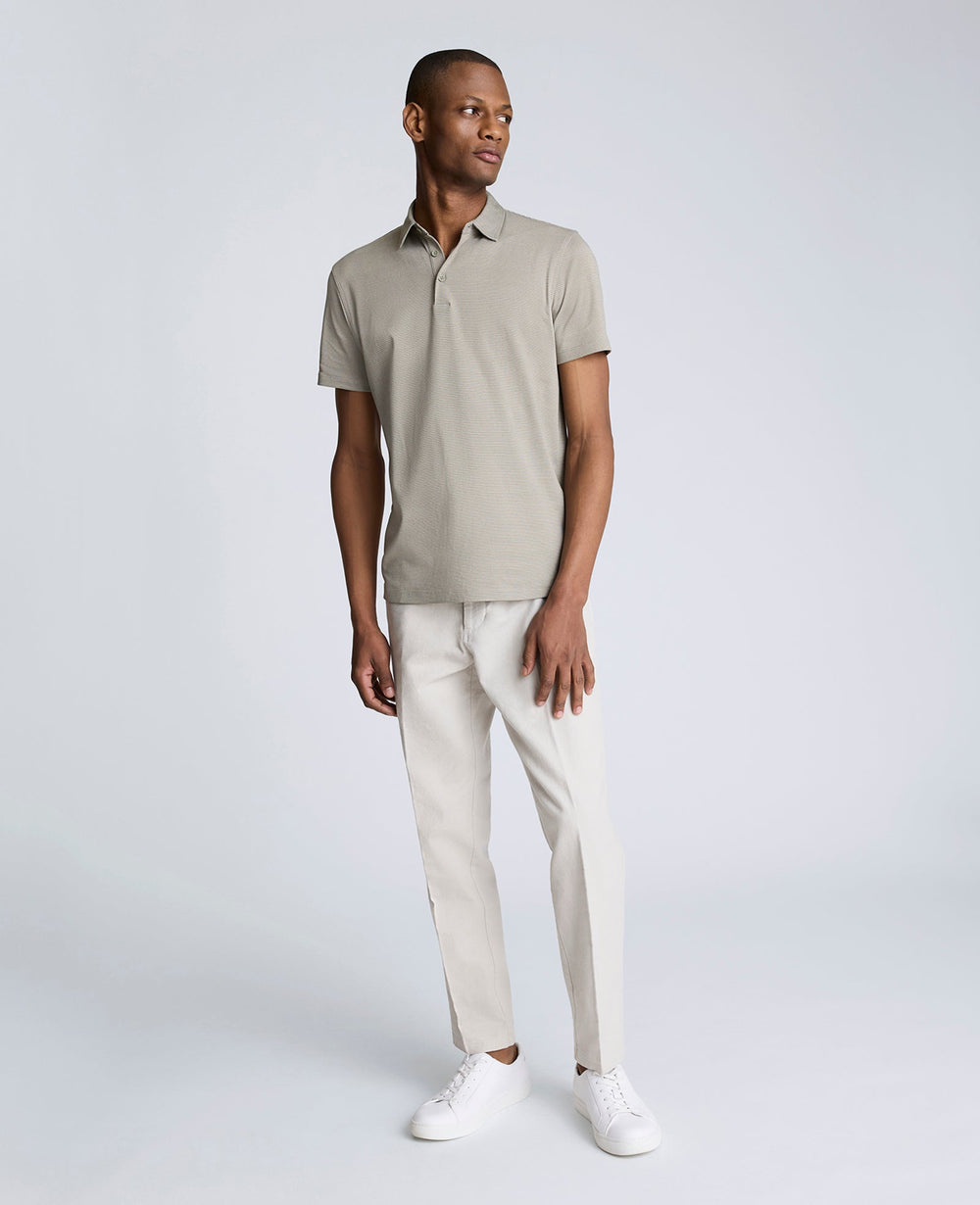 Kenneth Cole Shop Sage Two-Toned Knit Polo – Soft, Stretchy & Breathable | SAGE