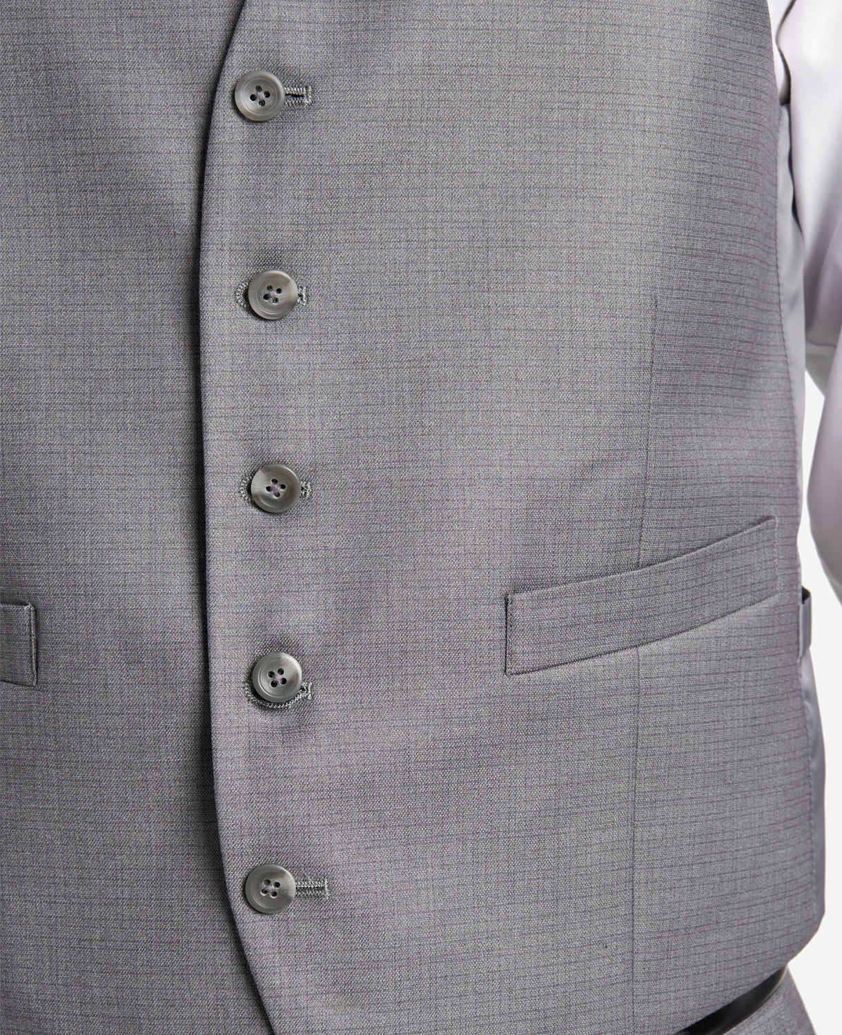Kenneth Cole Shop Light Grey Slim-Fit Vest for Men: Kenneth Cole Reaction | LIGHT GREY
