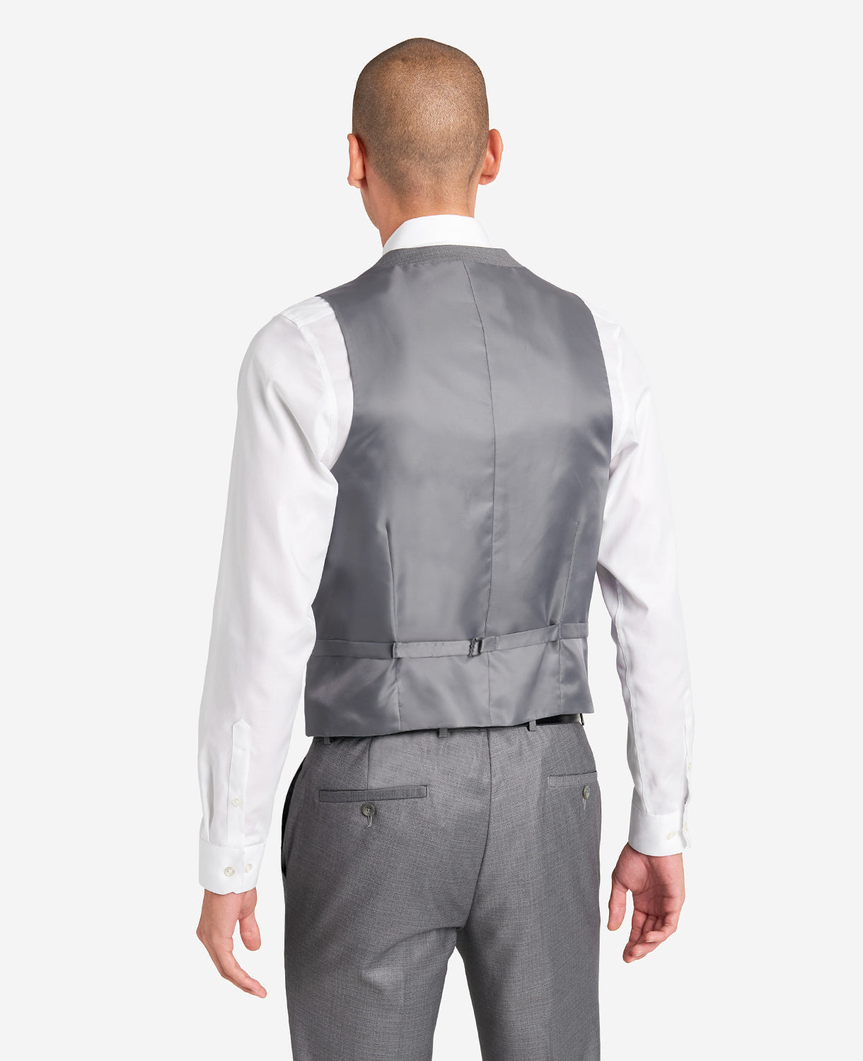 Kenneth Cole Shop Light Grey Slim-Fit Vest for Men: Kenneth Cole Reaction | LIGHT GREY