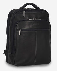 Kenneth Cole Colombian Leather Backpack | BLACK