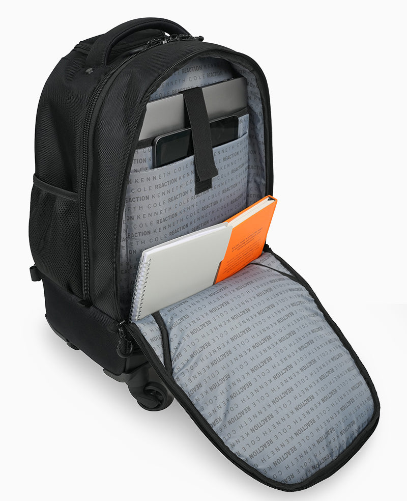 Kenneth Cole R-Tech Wheeled Backpack | BLACK