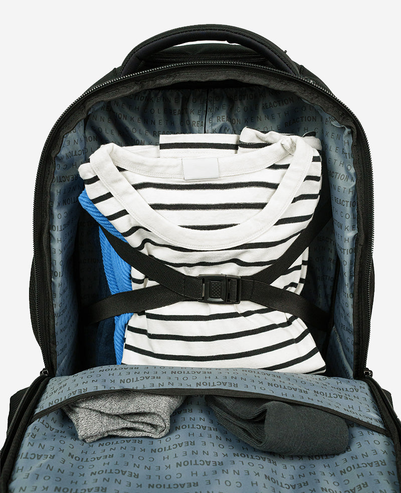 Kenneth Cole R-Tech Wheeled Backpack | BLACK