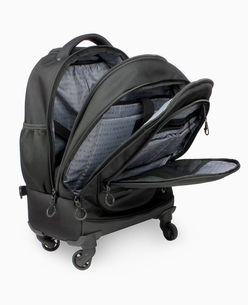 Kenneth Cole R-Tech Wheeled Backpack | BLACK