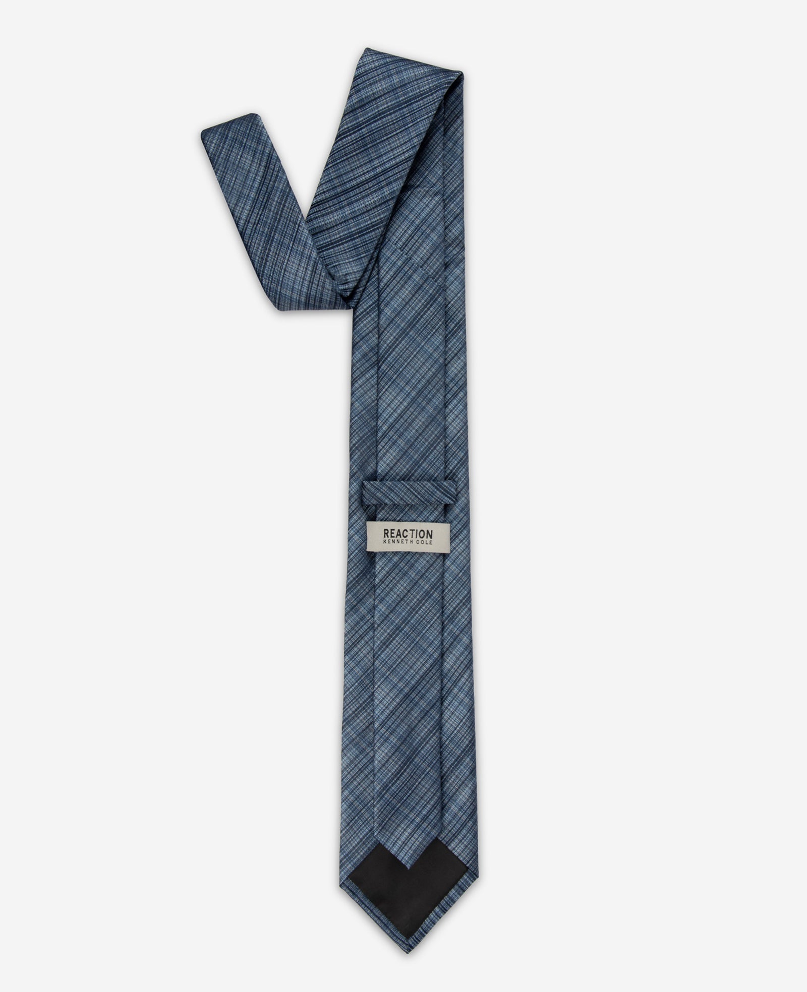 Kenneth Cole Blue Plaid Tie | NAVY