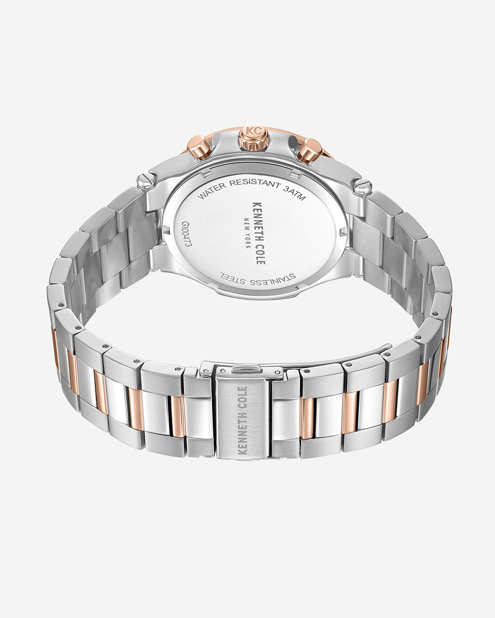 Kenneth Cole Shop Men’s Two-Tone Sport Bracelet Watch | Kenneth Cole | TT SILVER/GOLD ROSE