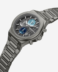 Kenneth Cole Dress Sport Chronograph Multi Tone Dial Stainless Steel Bracelet Watch | GUN