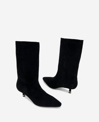 Kenneth Cole Meryl Suede Bootie | BLACK SUEDE