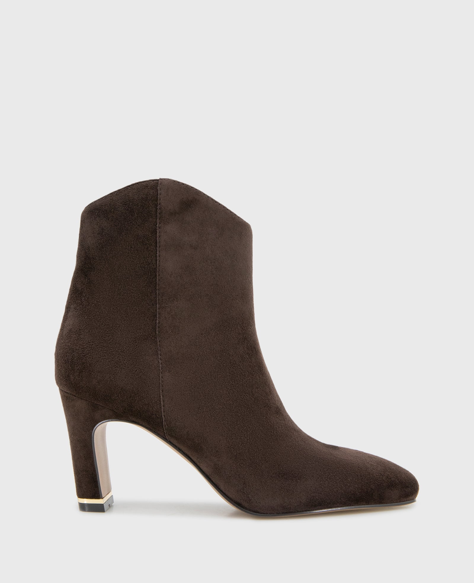 Kenneth Cole Shop Grizelda Chocolate Suede Heel Boot | Kenneth Cole | CHOCOLATE SUEDE