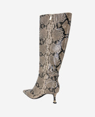 Kenneth Cole Utah Leather Boot | TAUPE SNAKE