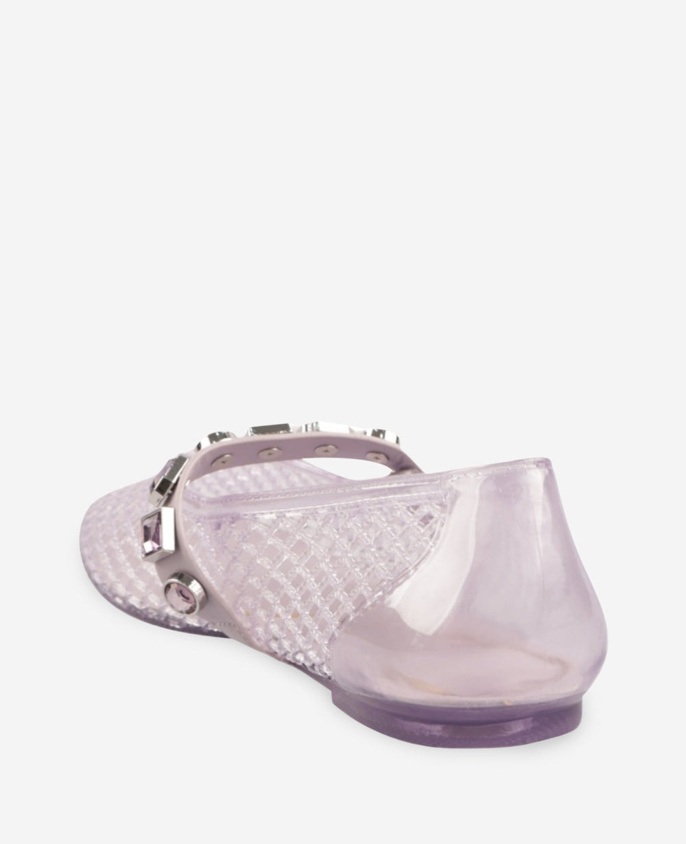 Kenneth Cole Jazzy Stone Embellished Ballet Flat | LILAC