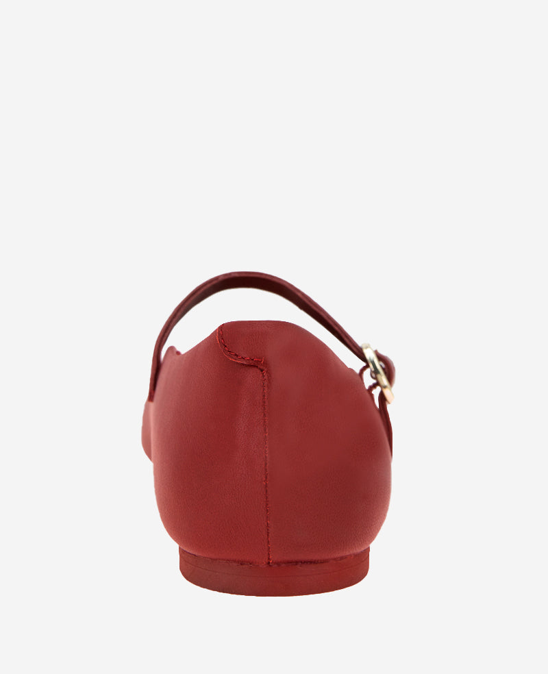 Kenneth Cole Shop Jasper Rio Red Leather Ballet Flat | Kenneth Cole | RIO RED LEATHER
