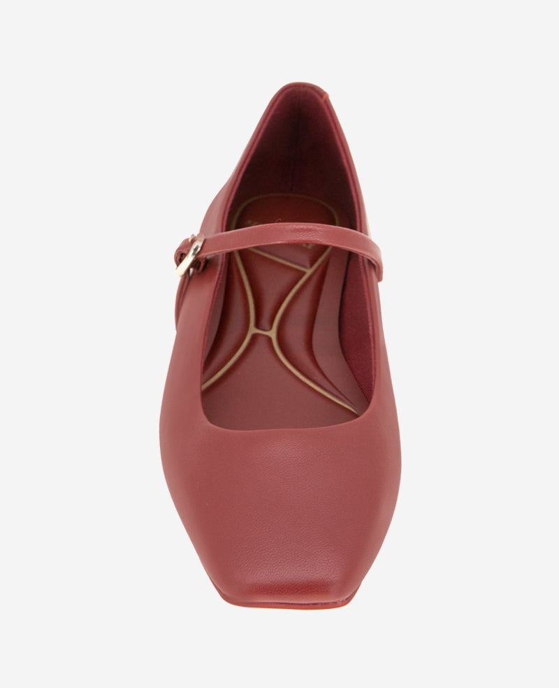 Kenneth Cole Shop Jasper Rio Red Leather Ballet Flat | Kenneth Cole | RIO RED LEATHER