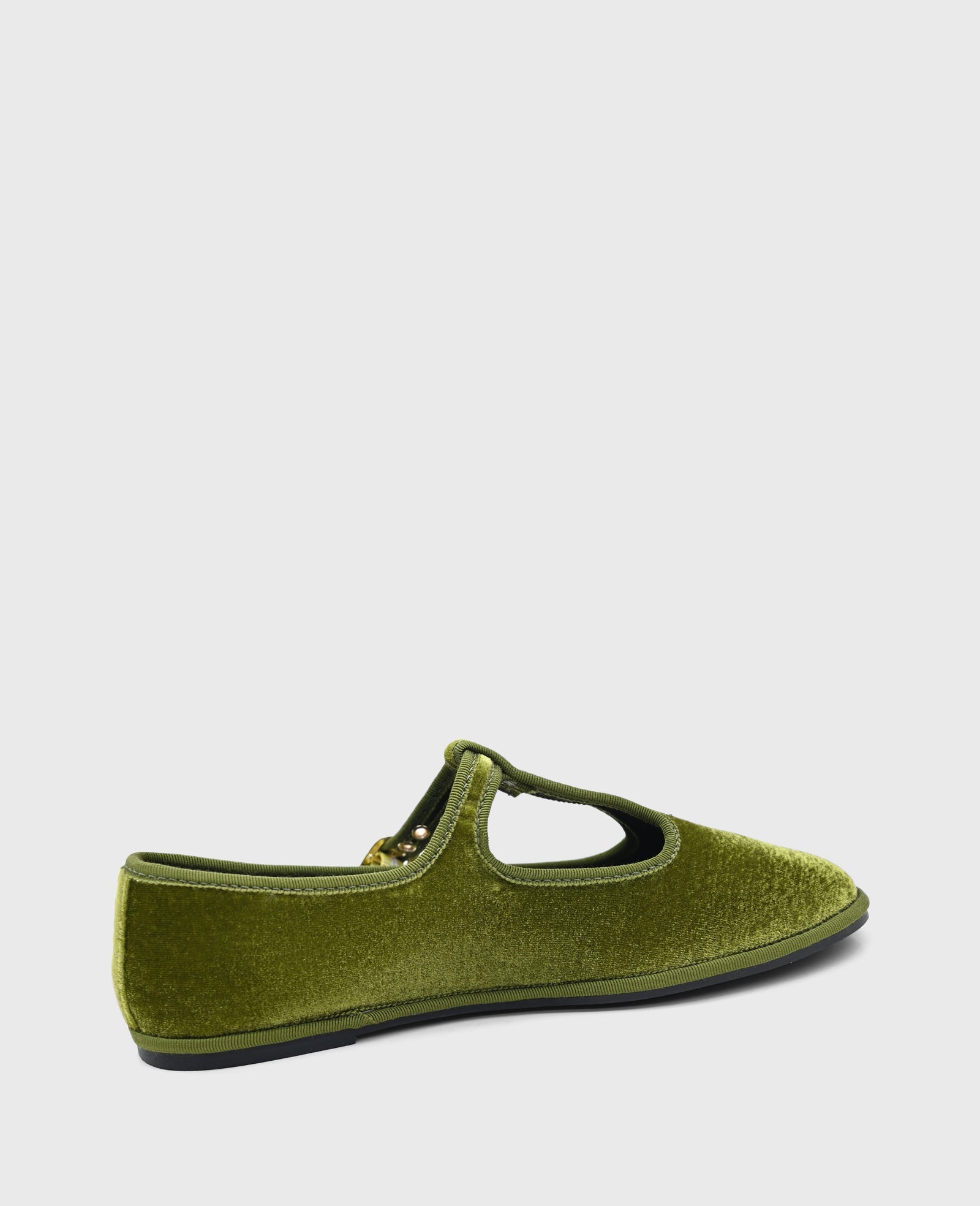 Kenneth Cole Verona Loden Velvet T-Strap Mary Jane Flat | Kenneth Cole | LODEN VELVET