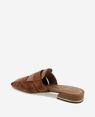 Kenneth Cole Faina Leather Fisherman Slide Sandal – Brown | Kenneth Cole | BROWN LEATHER