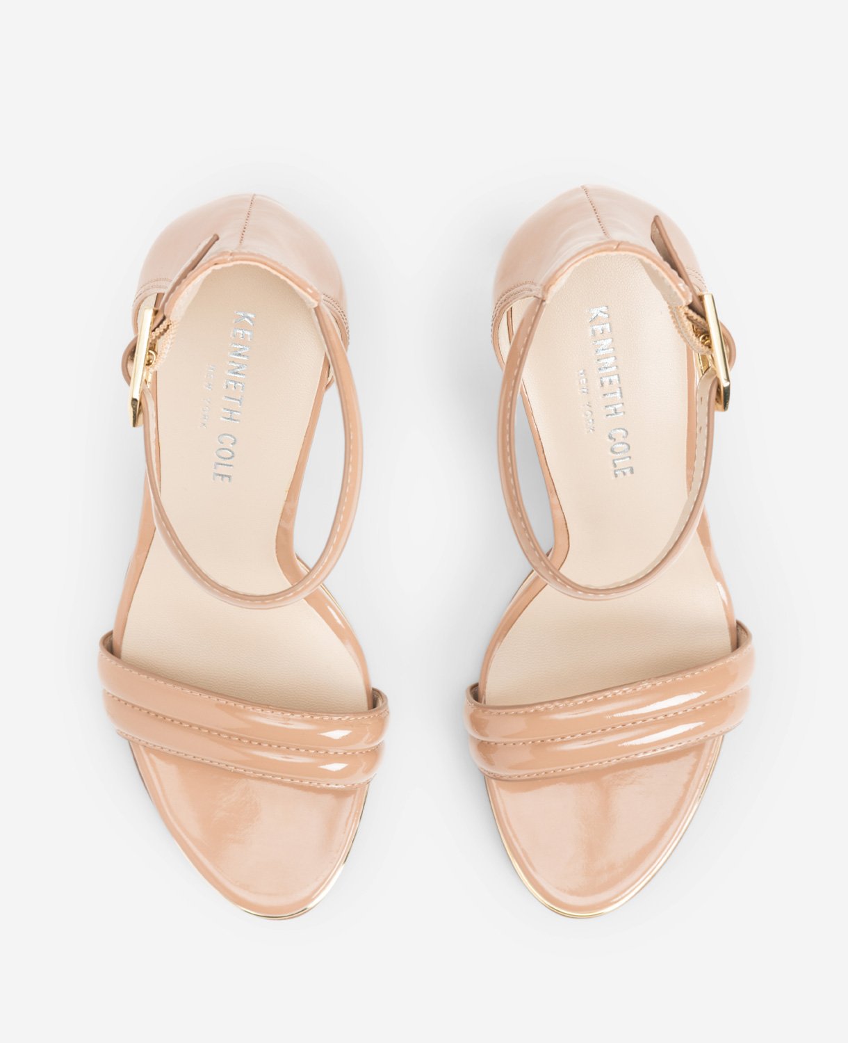 Kenneth Cole Brooke Buff Heeled Sandal – Ankle Strap & Stiletto | KC | BUFF