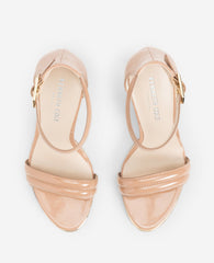 Kenneth Cole Brooke Buff Heeled Sandal – Ankle Strap & Stiletto | KC | BUFF