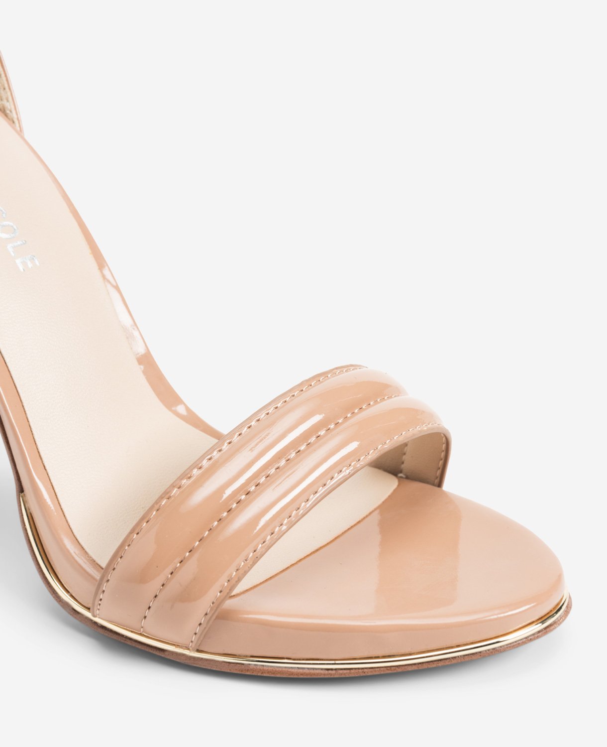 Kenneth Cole Brooke Buff Heeled Sandal – Ankle Strap & Stiletto | KC | BUFF