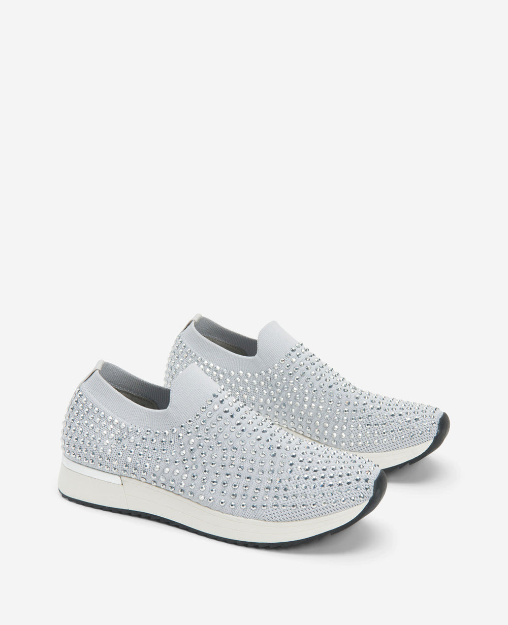 Kenneth Cole Cameron Jewel Jogger Grey Slip-On Sneaker | Kenneth Cole | GREY