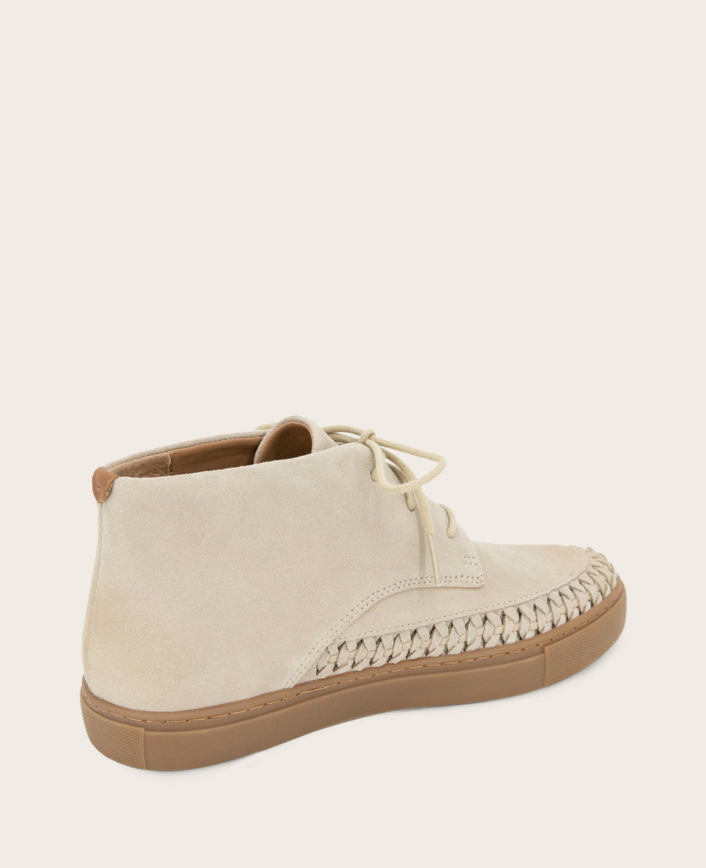 Kenneth Cole GENTLE SOULS - Cacti Suede Braid Detail Sneaker Bootie | TAUPE SUEDE