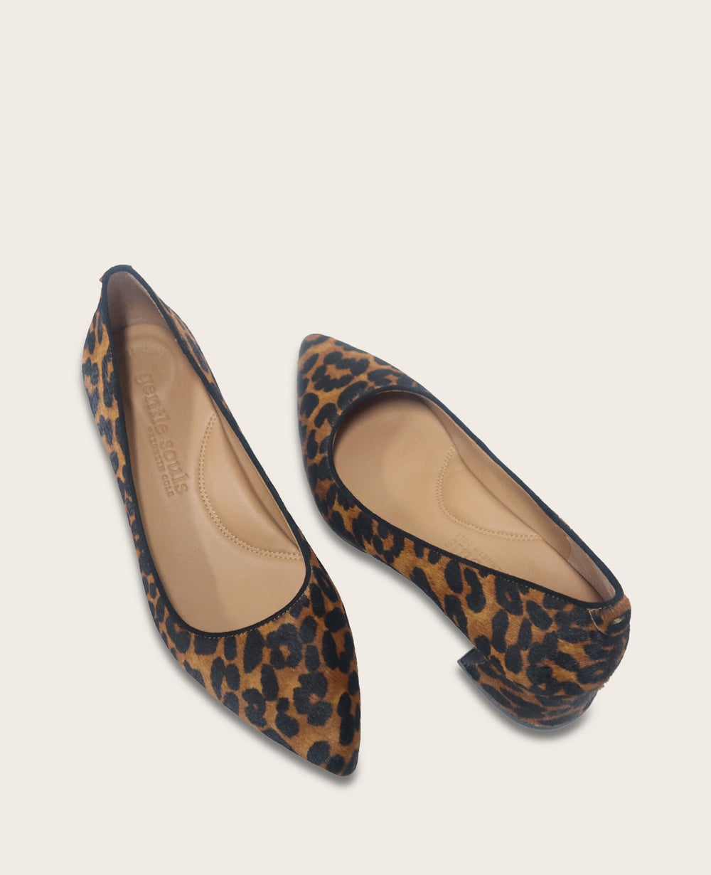 Kenneth Cole Shop Gardena Leopard Calf Hair Pump | Gentle Souls Shoes | LEOPARD CALF HAIR