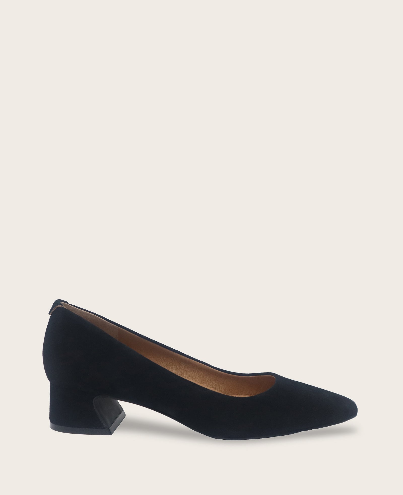 Kenneth Cole Shop Gardena Suede Pump | Gentle Souls Classic Black Heel | BLACK SUEDE