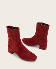 Kenneth Cole Shop Gentle Souls Ella Burnt Red Suede Bootie | Kenneth Cole | BURNT RED