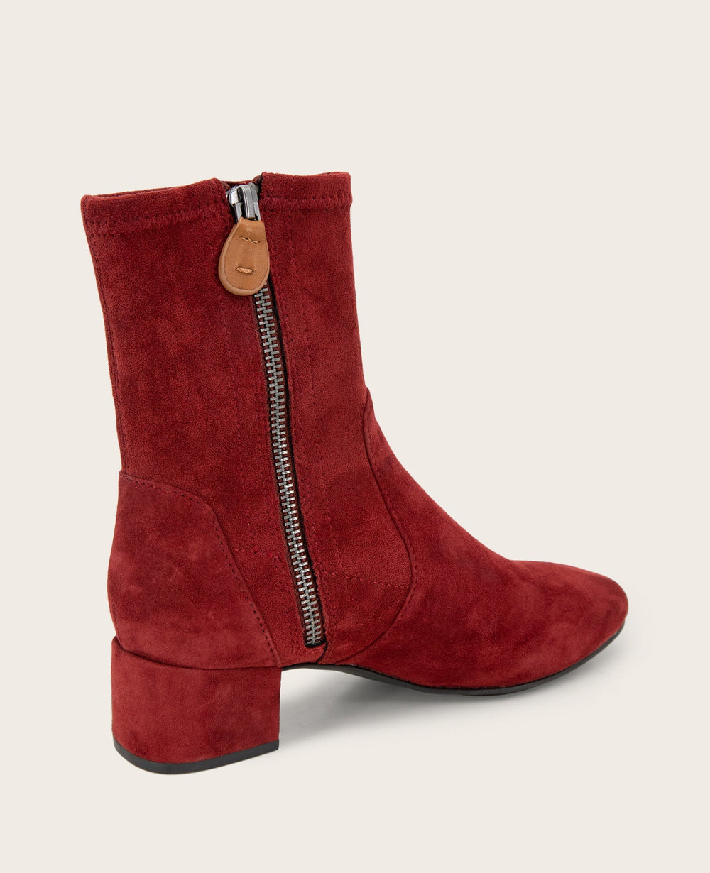 Kenneth Cole Shop Gentle Souls Ella Burnt Red Suede Bootie | Kenneth Cole | BURNT RED