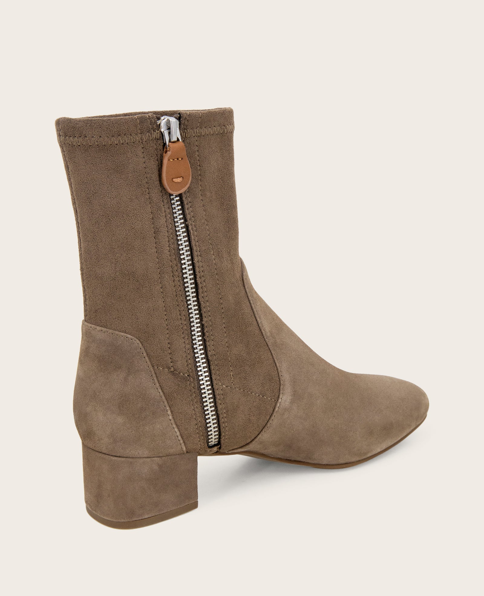 Kenneth Cole Shop Gentle Souls Ella Suede Stretch Bootie | Kenneth Cole | ALMOND