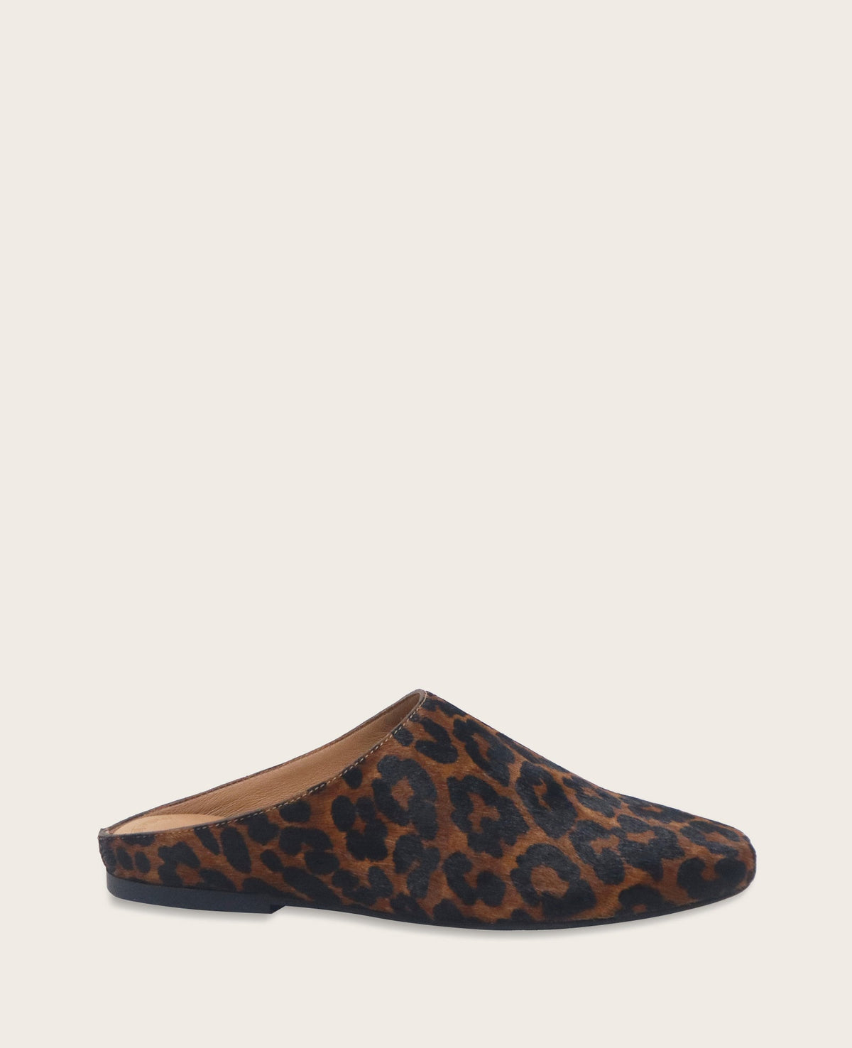 Kenneth Cole Shop Wanda Leopard Calf Hair Mule Flat | Gentle Souls KC | LEOPARD CALF HAIR