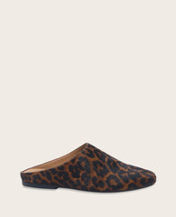 Kenneth Cole Shop Wanda Leopard Calf Hair Mule Flat | Gentle Souls KC | LEOPARD CALF HAIR