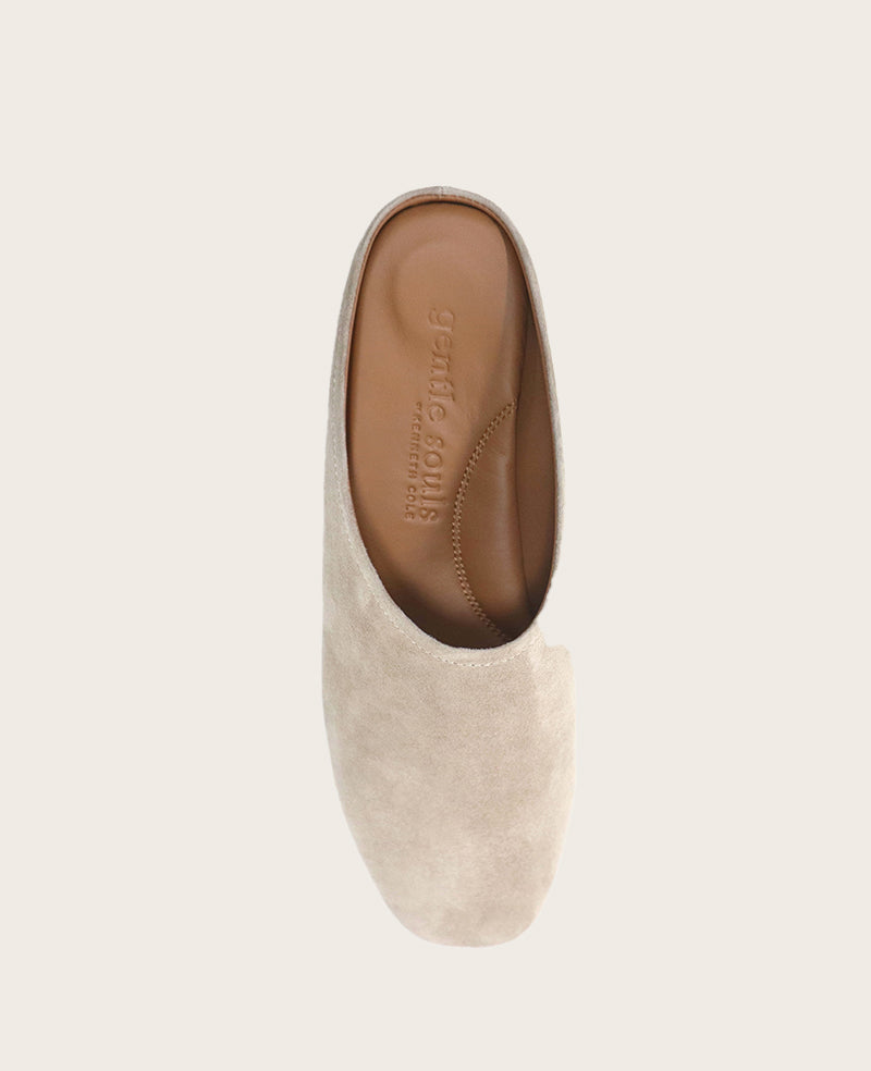 Kenneth Cole Shop Gentle Souls Wanda Suede Mule Flat | Kenneth Cole | MUSHROOM SUEDE