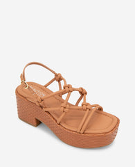 Kenneth Cole Essa Rust Woven Platform Sandal | Kenneth Cole Reaction | RUST